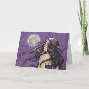 Nighttime Melancholy Greeting Card