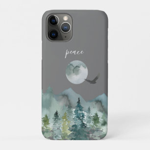 Nighttime Mountain Landscape Peace iPhone 11 Pro Case