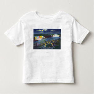 Nighttime View of Oakes Garden Theatre and Toddler T-Shirt