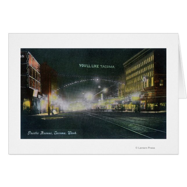 Nighttime View of Pacific Avenue (Front Horizontal)