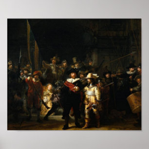 Nightwatch Rembrandt Van Rijn Poster
