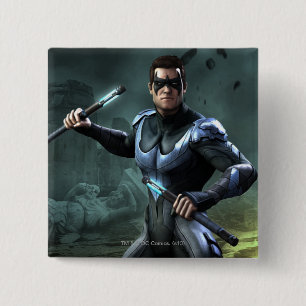 Nightwing 15 Cm Square Badge
