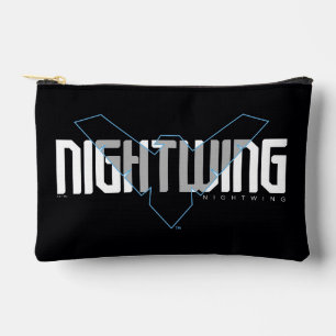 Nightwing Hi-Tech Name Graphic Accessory Pouch