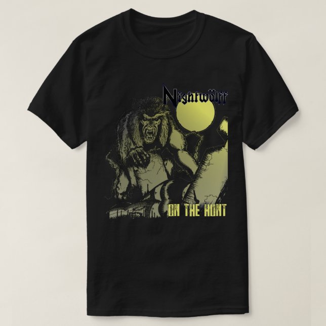 NIGHTWOLFF GRAVEYARD ASSAULT T SHIRT (Design Front)