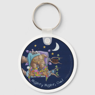 Nighty Night, Owl Key Ring