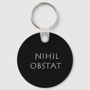 Nihil obstat key ring