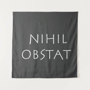 Nihil obstat tapestry