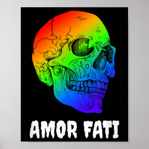 Nihilism Nietzsche Quote Philosopher Stoicism Amor Poster