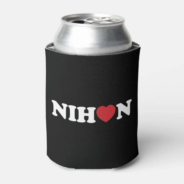 Nihon Love Heart Can Cooler (Can Front)