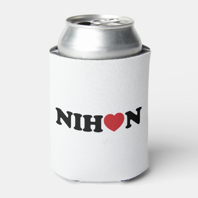 Nihon Love Heart Can Cooler (Can Front)