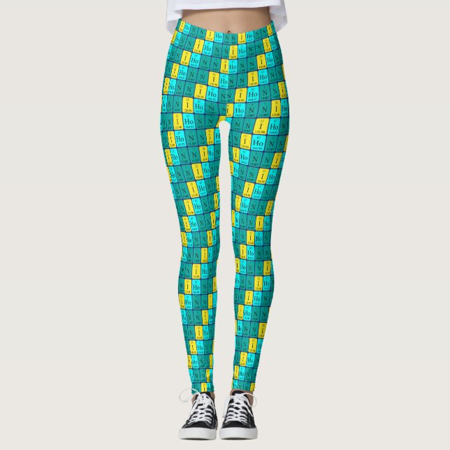Nihon periodic table patriotic leggings 5 (Front)
