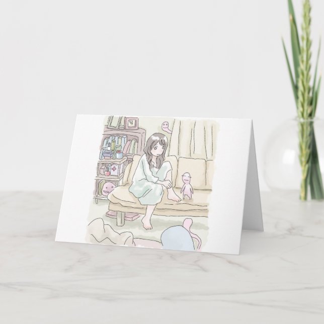 Niimi Musume Note Card (Front)