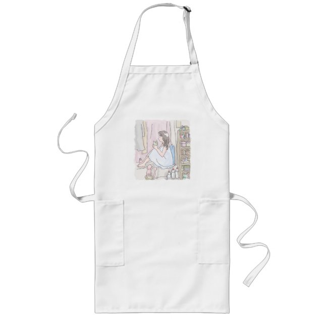 Niimushi Long Apron (Front)