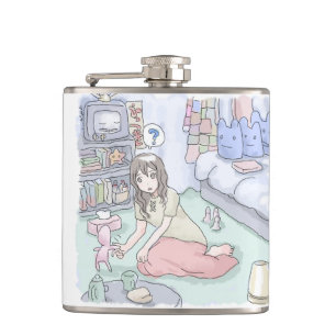 Nijiremi Hip Flask