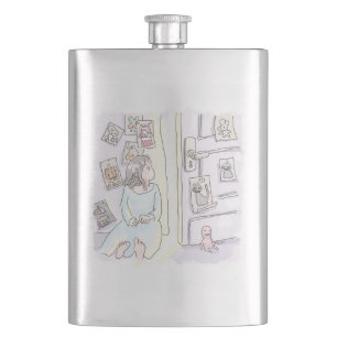 Nijiyashi Hip Flask