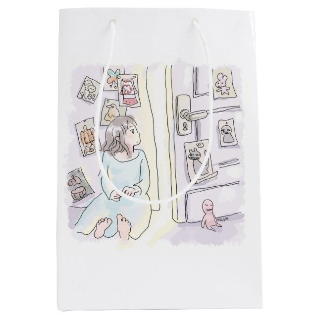 Nijiyashi Medium Gift Bag (Front)