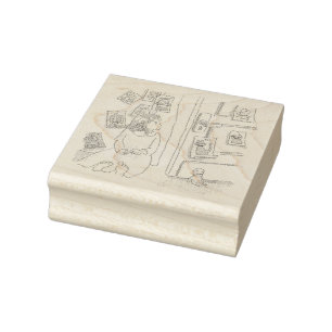Nijiyashi Rubber Stamp