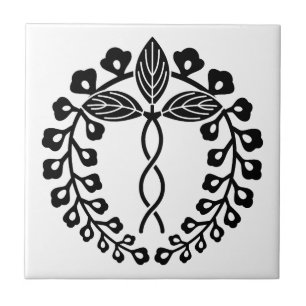 Nijo wisteria ceramic tile