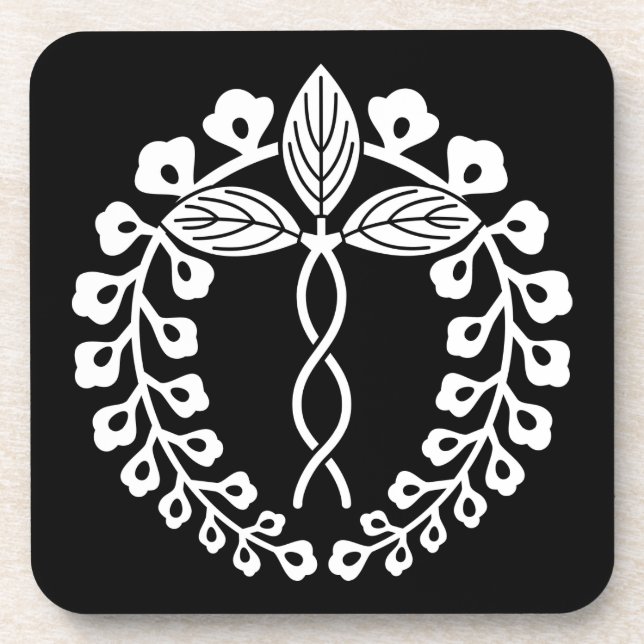 Nijo wisteria coaster (Front)
