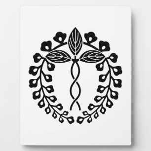 Nijo wisteria plaque