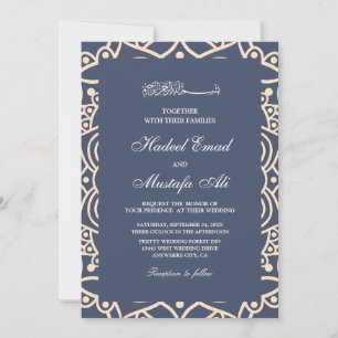 nikah muslim wedding invitation