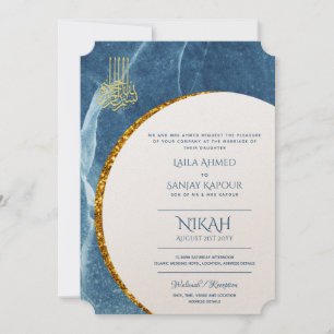 Nikah Wedding Invites   Islamic Walimah Modern