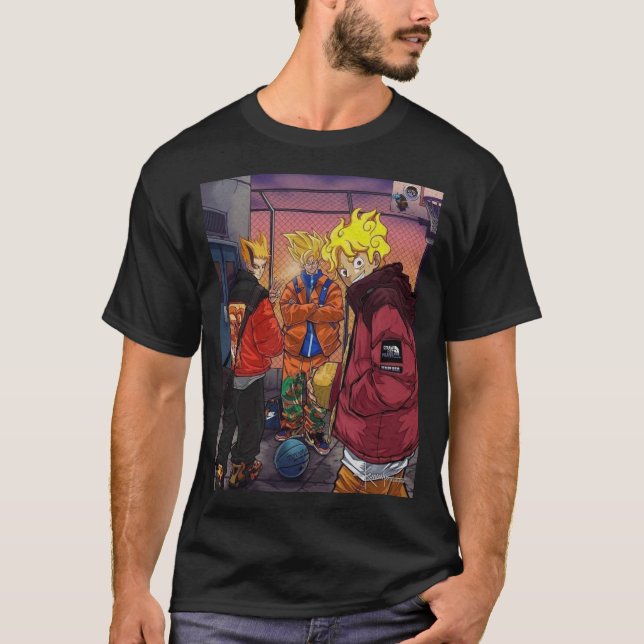 nike anime shirt (Front)
