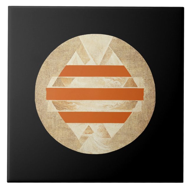 Nikias logo ceramic tile (Front)