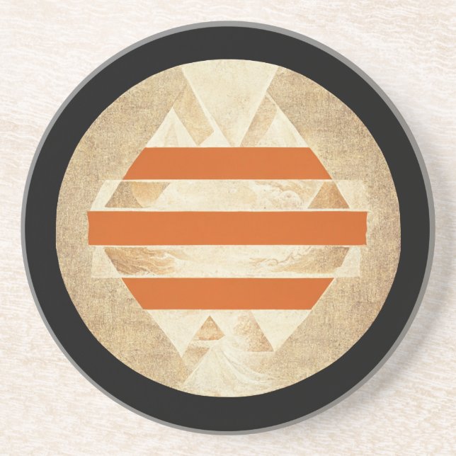 Nikias Logo Coaster (Front)