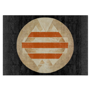 Nikias logo cutting board