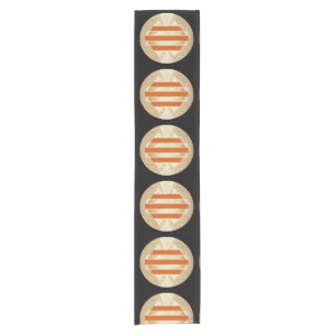Nikias logo short table runner