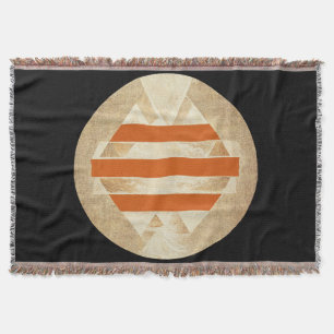 Nikias logo throw blanket