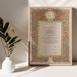 Nikkah Certificate Islamic Marriage Muslim Foil Prints<br><div class="desc">This Nikkah Certificate is exquisitely crafted for Islamic ceremonies. Merging the timeless charm of Art Nouveau with contemporary vintage aesthetics and traditional ornamental designs, this collection is a testament to the beauty and depth of Islamic cultural heritage. Art Nouveau Meets Islamic Tradition: Each piece in our collection is inspired by...</div>