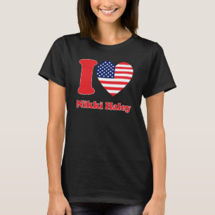 Nikki Haley 2024 Support Republican Candidate I He T-Shirt