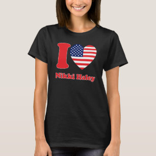 Nikki Haley 2024 Support Republican Candidate I He T-Shirt