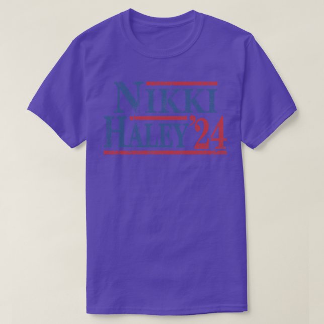 Nikki Haley 24 1 T-Shirt (Design Front)