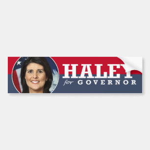 NIKKI HALEY CAMPAIGN BUMPER STICKER