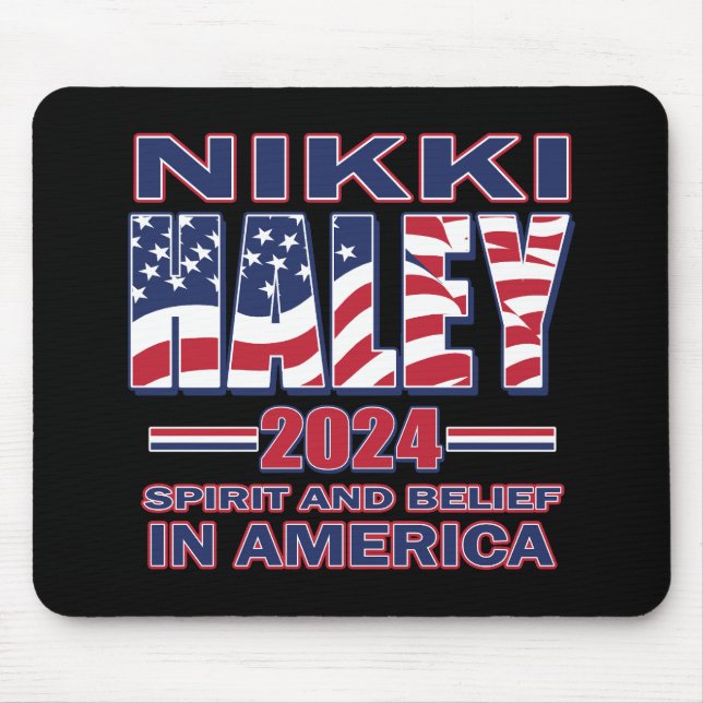 Nikki Haley for President Mouse Pad (Front)