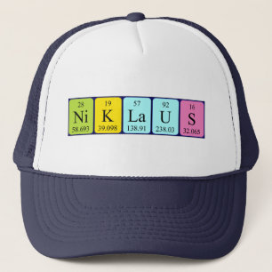 Niklaus periodic table name hat