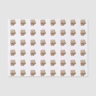 Niko Igel sanft beige weihnachtlich Tissue Paper
