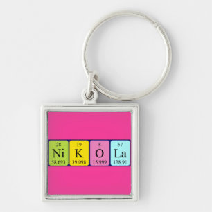 Nikola periodic table name keyring