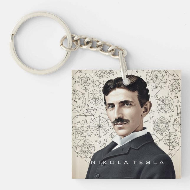 Nikola Tesla - 369 Key for the Universe Ring (Front)