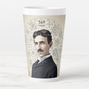 Nikola Tesla - 369 The key to the universe Latte Mug