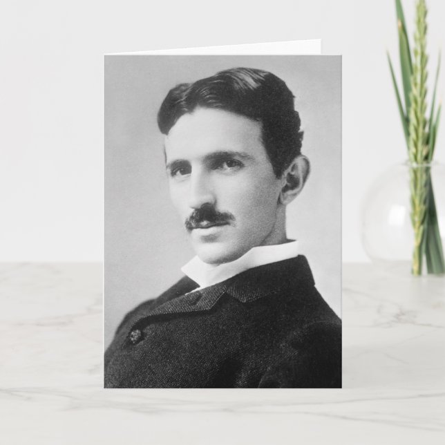 Nikola Tesla Card (Front)