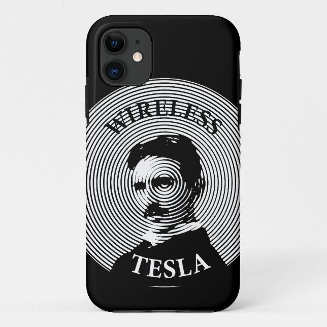 Nikola Tesla Case-Mate iPhone Case (Back)