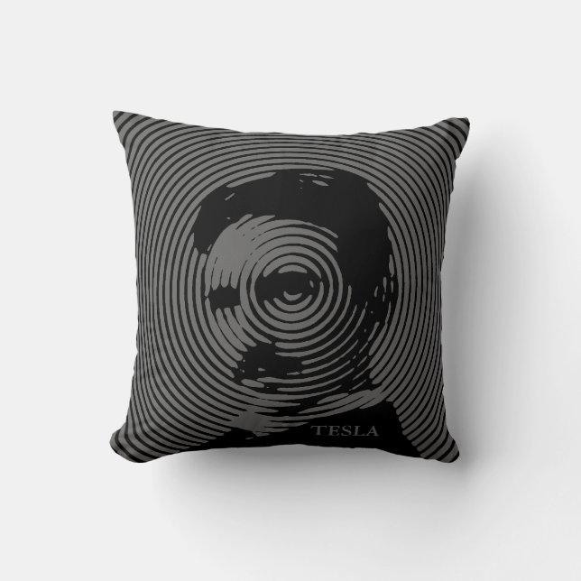 Nikola Tesla Cushion (Front)