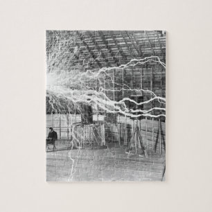 Nikola Tesla Electricity Jigsaw Puzzle