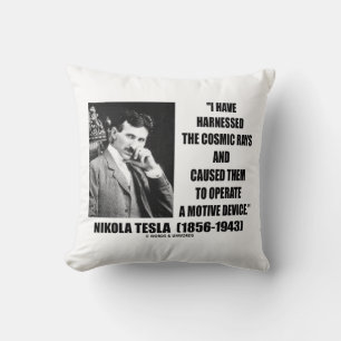 Nikola Tesla Harnessed The Cosmic Rays Device Cushion
