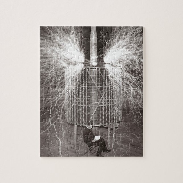 Nikola Tesla Jigsaw Puzzle (Vertical)