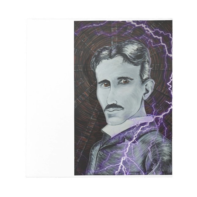 Nikola Tesla Notepad (Front)